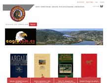 Tablet Screenshot of cazaylibros.es